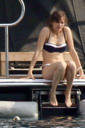 Marion Cotillard in a Bikini on a Yacht in Cannes - June 2014