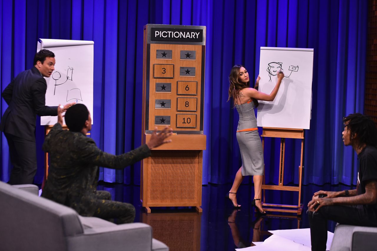 Megan Fox Appeared On The Tonight Show Starring Jimmy