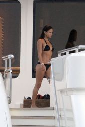 Michelle Rodriguez Bikini Candids - Ibiza & Formentera, August 2014