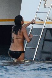 Michelle Rodriguez Bikini Candids - Ibiza & Formentera, August 2014