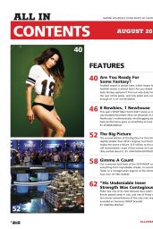 Nadine Velazquez - All In Magazine August 2014 Issue
