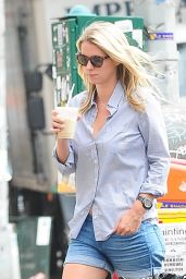 Nicky Hilton in Jeans Shorts - Out in New York City, August 2014