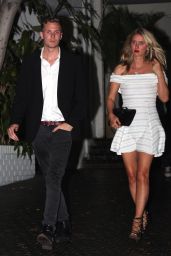 Nicky Hilton Night out Style - Leaving Chateau Marmont in West Hollywood - August 2014