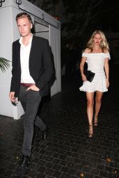 Nicky Hilton Night out Style - Leaving Chateau Marmont in West Hollywood - August 2014