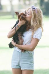 Olivia Holt at a Park in Los Angeles - August 2014