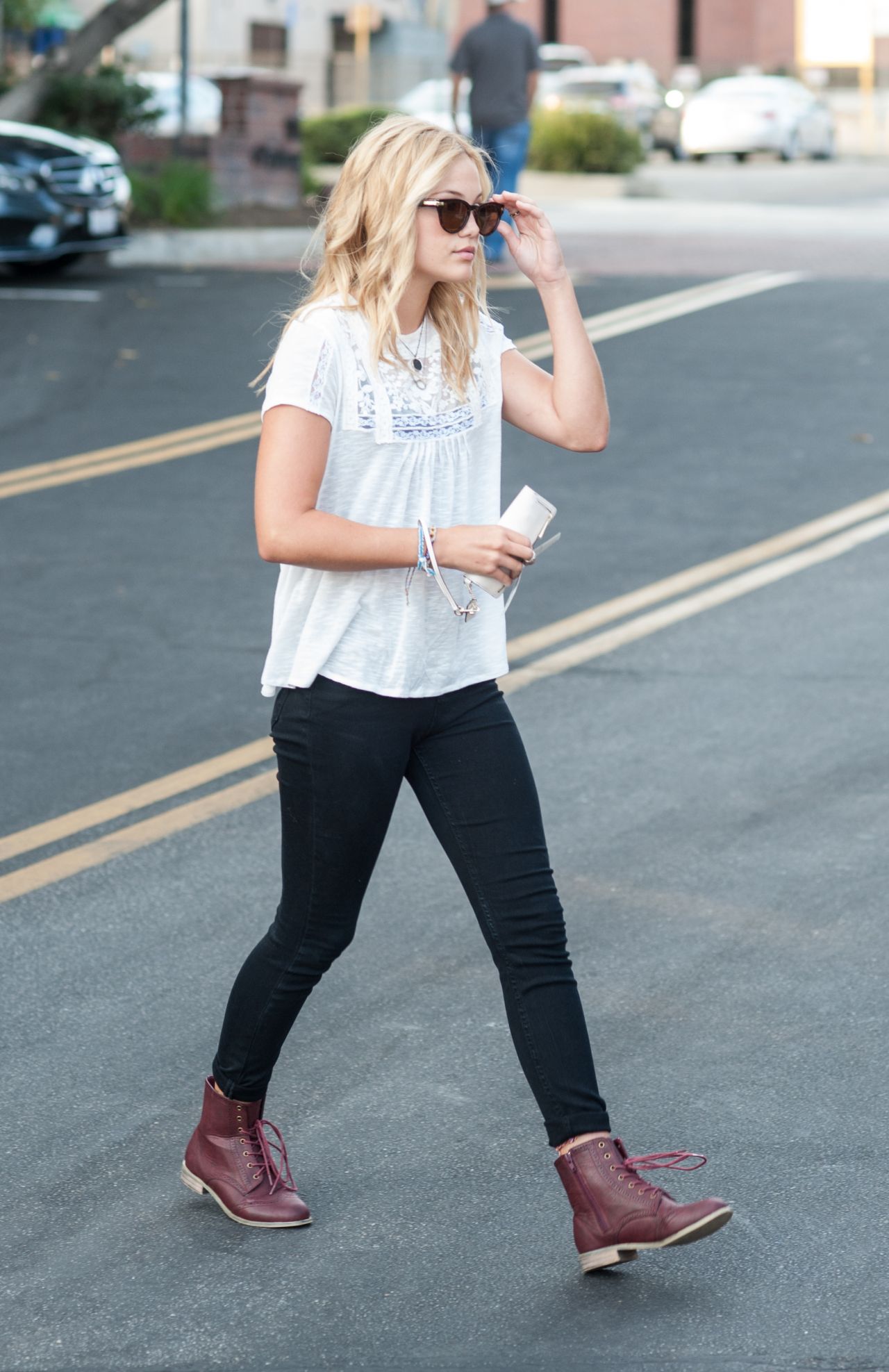 Olivia Holt - Out in Los Angeles, July 2014.