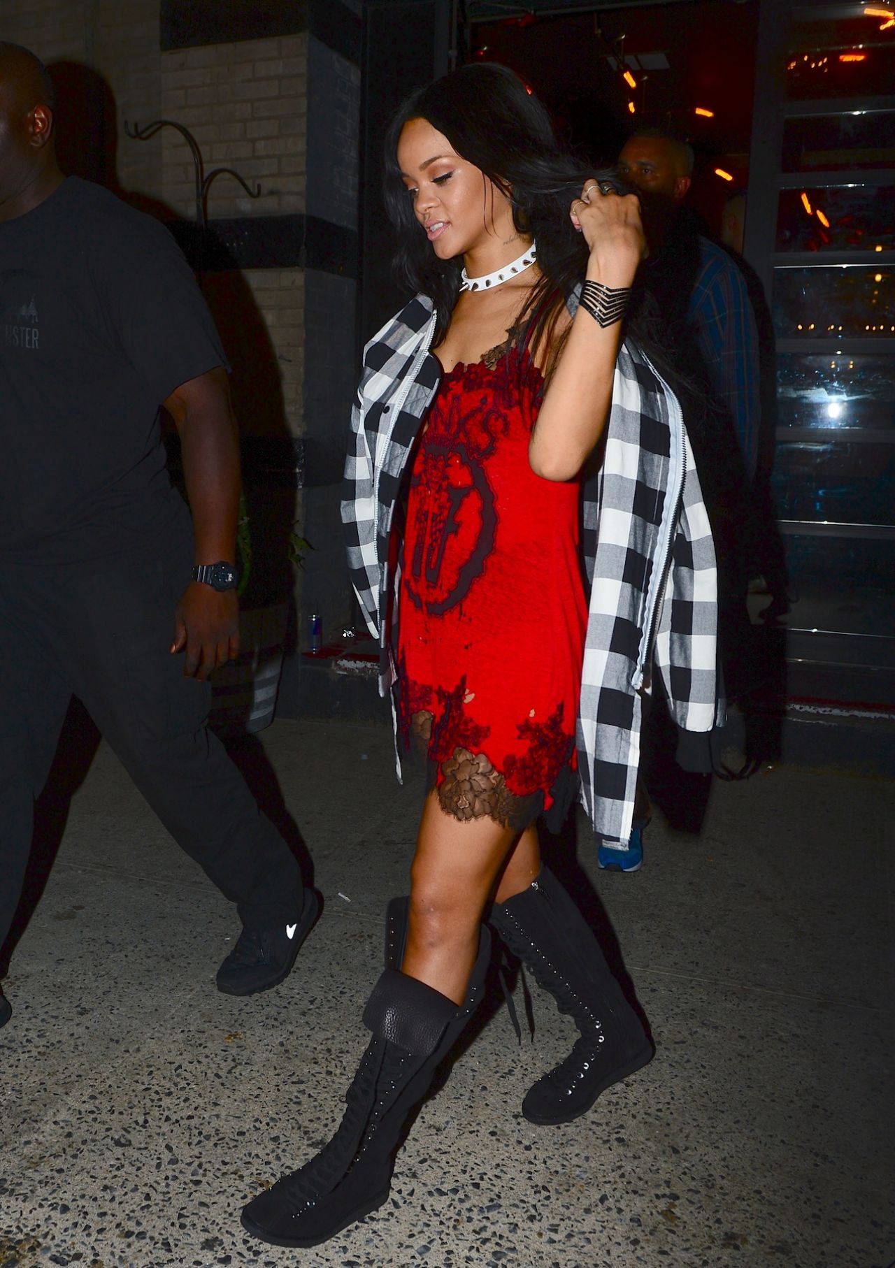Rihanna Leaving Playhouse Club June 5, 2014 – Star Style