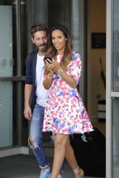 Rochelle Humes – The Saturdays BBC Media City Hotel in Manchester