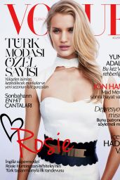 Rosie Huntington-Whiteley - Vogue Magazine (Turkey) - August 2014