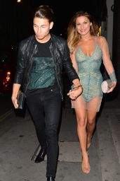 Sam Faiers Night Out Style - Out at Scott