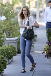 Sara Paxton - Leaving Ken Paves Salon in West Hollywood - August 2014
