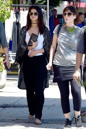 Selena Gomez Street Style – Out in West Hollywood, August 2014