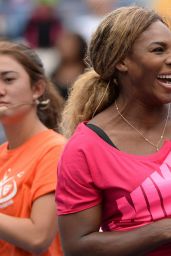 Serena Williams at 2014 Arthur Ashe Kids