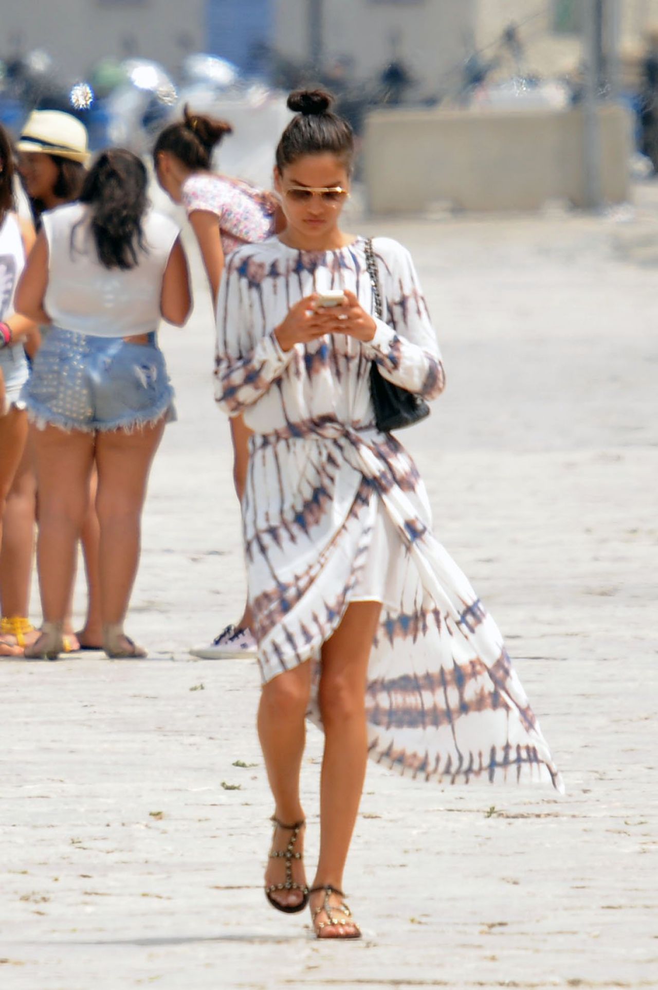 Shanina Shaik - Out in Ibiza - August 2014 • CelebMafia
