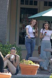 Sophie Turner and Hailee Steinfeld - Out in Malibu - August 2014