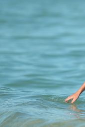 Sylvie Meis - On the beach in St. Tropez - June 30, 2014 