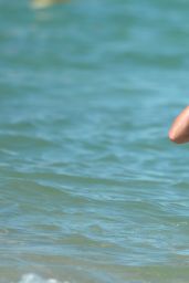 Sylvie Meis - On the beach in St. Tropez - June 30, 2014 