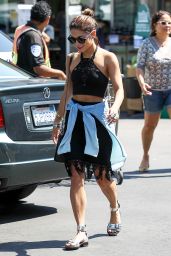 Vanessa Hudgens Street Style - at Whole Foods in Studio City - August 2014