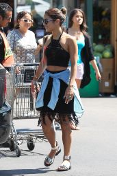 Vanessa Hudgens Street Style - at Whole Foods in Studio City - August 2014