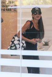Victoria Beckham Arriving to SoulCycle in Brentwood - August 2014