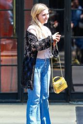 Abigail Breslin Outside The Bowery Hotel in New York City