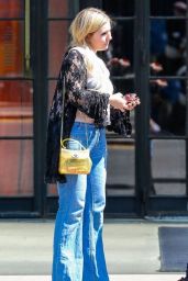 Abigail Breslin Outside The Bowery Hotel in New York City