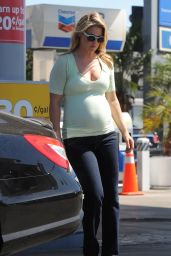 Ali Larter at a Gas Station in Los Angeles - September 2014