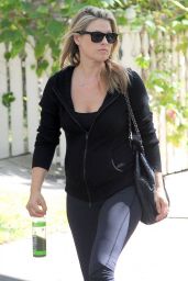 Ali Larter in Leggings - Going to the Gym in West Hollywood - September 2014