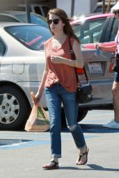 Anna Kendrick in Jeans - Out in Los Angeles - September 2014