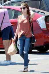 Anna Kendrick in Jeans - Out in Los Angeles - September 2014