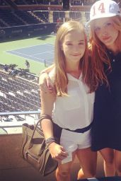 Bella Thorne at the U.S Open 2014 - September 2014