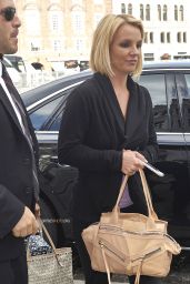 Britney Spears Style - Arriving in Denmark - September 2014