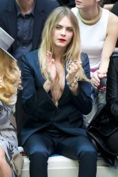 Cara Delevingne & Kate Moss - London Fashion Week, September 2014