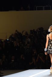 Cara Delevingne on the Catwalk - Fendi Show at Milan Fashion Week in Milan, Italy - September 2014