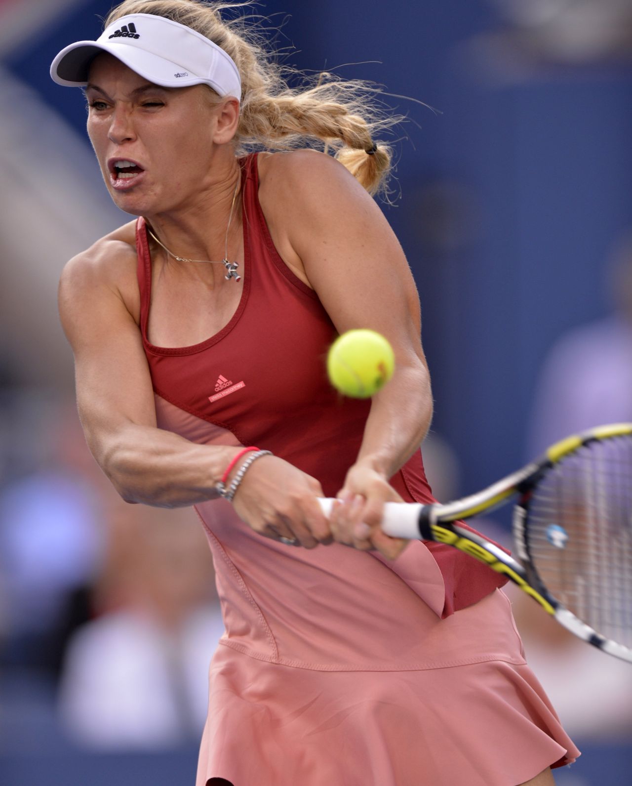 Caroline Wozniacki U.S. Open 2014 Final Match in New York City