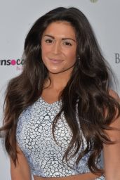 Casey Batchelor at Jeans for Genes Day 2014 Launch Party in London