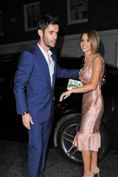 Cheryl Fernandez-Versini - Arriving at Simon Cowells Birthday Party - September 2014