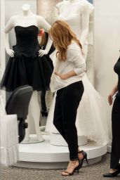 Debby Ryan - Shopping for a Wedding Dress for Her Show 