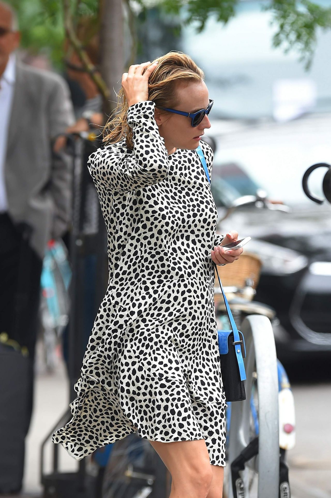 Diane Kruger Street Style - Out in New York City - September 2014 ...