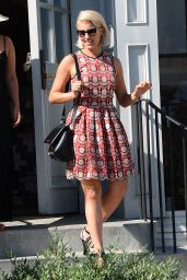 Dianna Agron at Gracias Madre in West Hollywood - August 2014