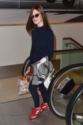 Elle Fanning Style - at LAX Airport, September 2014 9/21/14 
