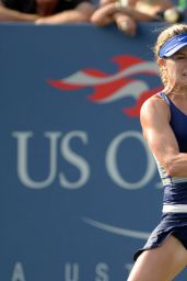 Eugenie Bouchard – 2014 U.S. Open Tennis Tournament in New York City – 4th Round