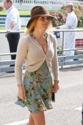 Geri Halliwell at The Goodwood Revival 2014