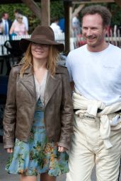 Geri Halliwell at The Goodwood Revival 2014