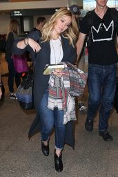 Hilary Duff at Sydney Airport - September 2014