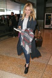 Hilary Duff at Sydney Airport - September 2014