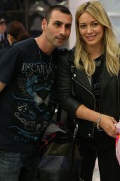 Hilary Duff at Sydney International Airport - September 2014