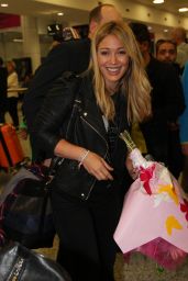Hilary Duff at Sydney International Airport - September 2014