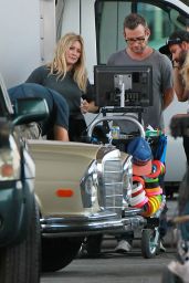 Hilary Duff Hot - Filming Music Video for 