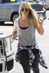 Hilary Duff Street Style - Out in West Hollywood - September 2014